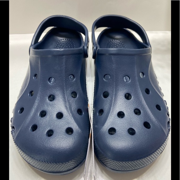 NEW Crocs Baya Comfort Clogs Slip On Sandals Shoes Navy Blue 5-13 - Picture 2 of 8